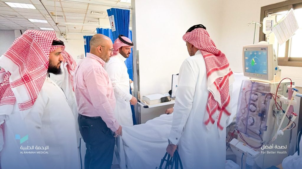 جمعية الرحمة الطبية تستقبل جمعية أندى لخدمات الأجهزة الطبية لبحث سبل التعاون المشترك
